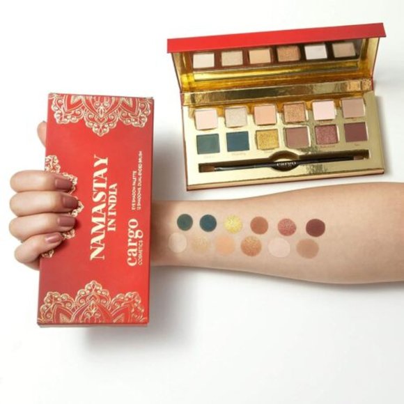 Cargo Cosmetics Limited Edition Eye Shadow Palette, Namastay In India - … - Picture 2 of 3